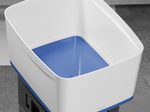 LEITZ Aufbewahrungsbox 18,0 l - 38,5 x 31,8 x 19,8 cm perlweiß/blau