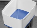 LEITZ Aufbewahrungsbox 18,0 l - 38,5 x 31,8 x 19,8 cm perlweiß/blau