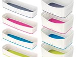 LEITZ Aufbewahrungsbox 3,0 l - 24,6 x 16,0 x 9,8 cm perlweiß/pink