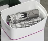 LEITZ Aufbewahrungsbox 3,0 l - 24,6 x 16,0 x 9,8 cm perlweiß/pink