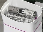 LEITZ Aufbewahrungsbox 3,0 l - 24,6 x 16,0 x 9,8 cm perlweiß/pink