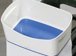 LEITZ Aufbewahrungsbox 3,0 l - 24,6 x 16,0 x 9,8 cm perlweiß/blau