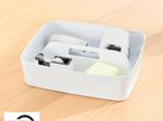 LEITZ Einsatz für Aufbewahrungsboxen 6,0 l - 37,5 x 30,7 x 10,1 cm perlweiß