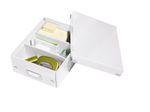 LEITZ Aufbewahrungsbox 900 Blatt - 22,0 x 28,5 x 10,0 cm weiß
