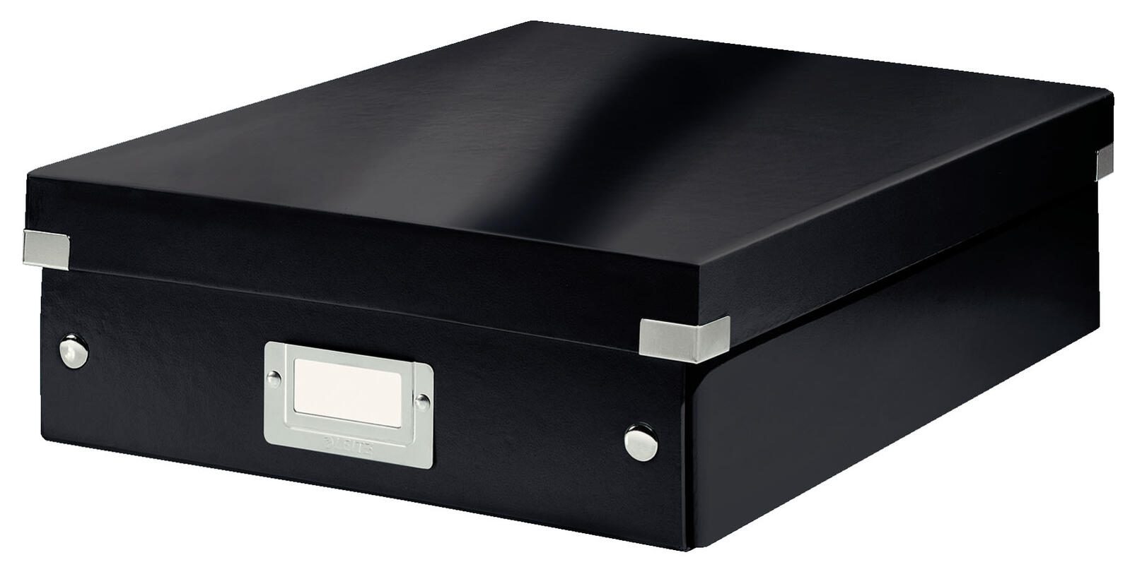 LEITZ Aufbewahrungsbox 900 Blatt - 28,0 x 37,0 x 10,0 cm schwarz
