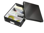 LEITZ Aufbewahrungsbox 900 Blatt - 28,0 x 37,0 x 10,0 cm schwarz
