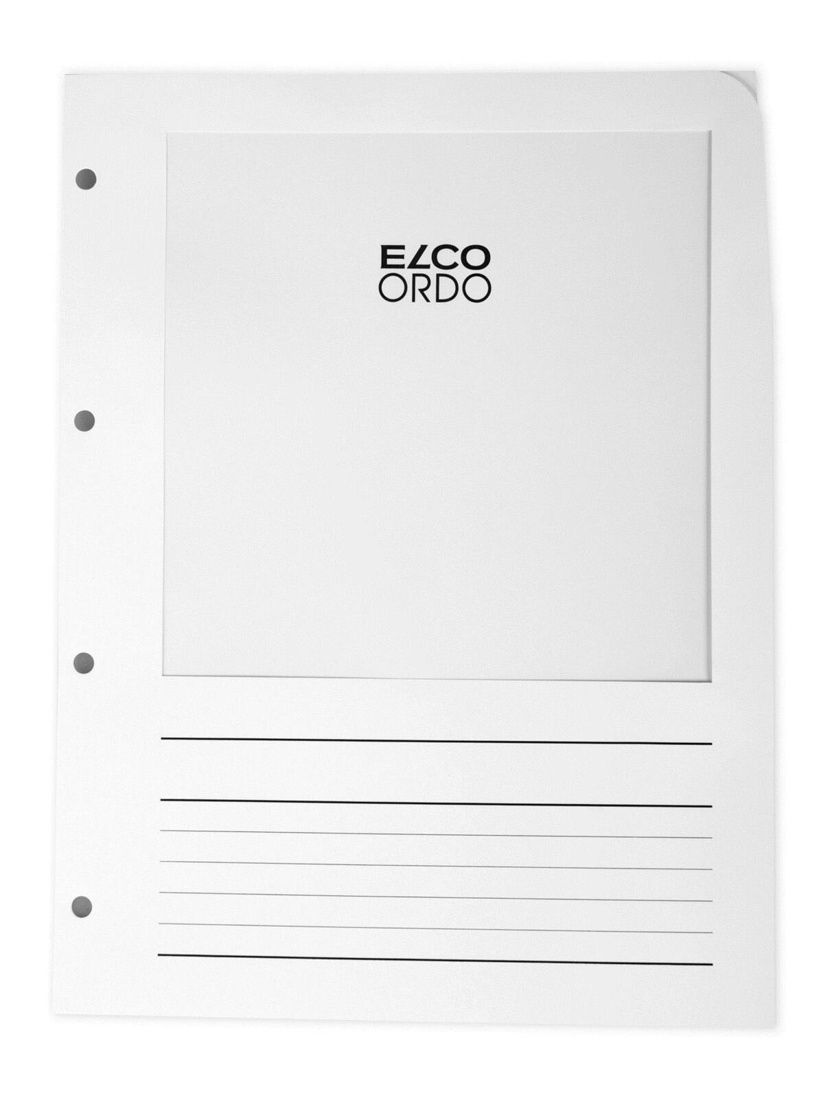 ELCO Prospekthüllen DIN A4 0.12 g/qm weiß