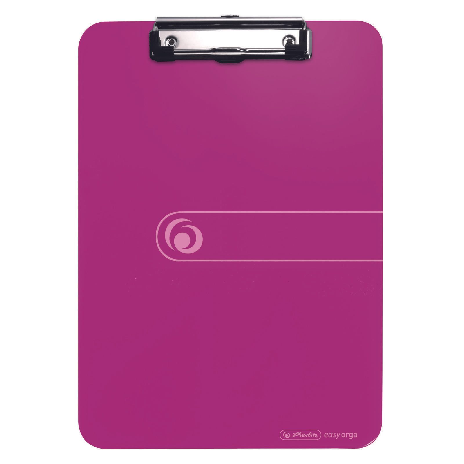 herlitz Klemmbrett DIN A4 opak beere