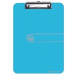 herlitz Klemmbrett DIN A4 transparent blau
