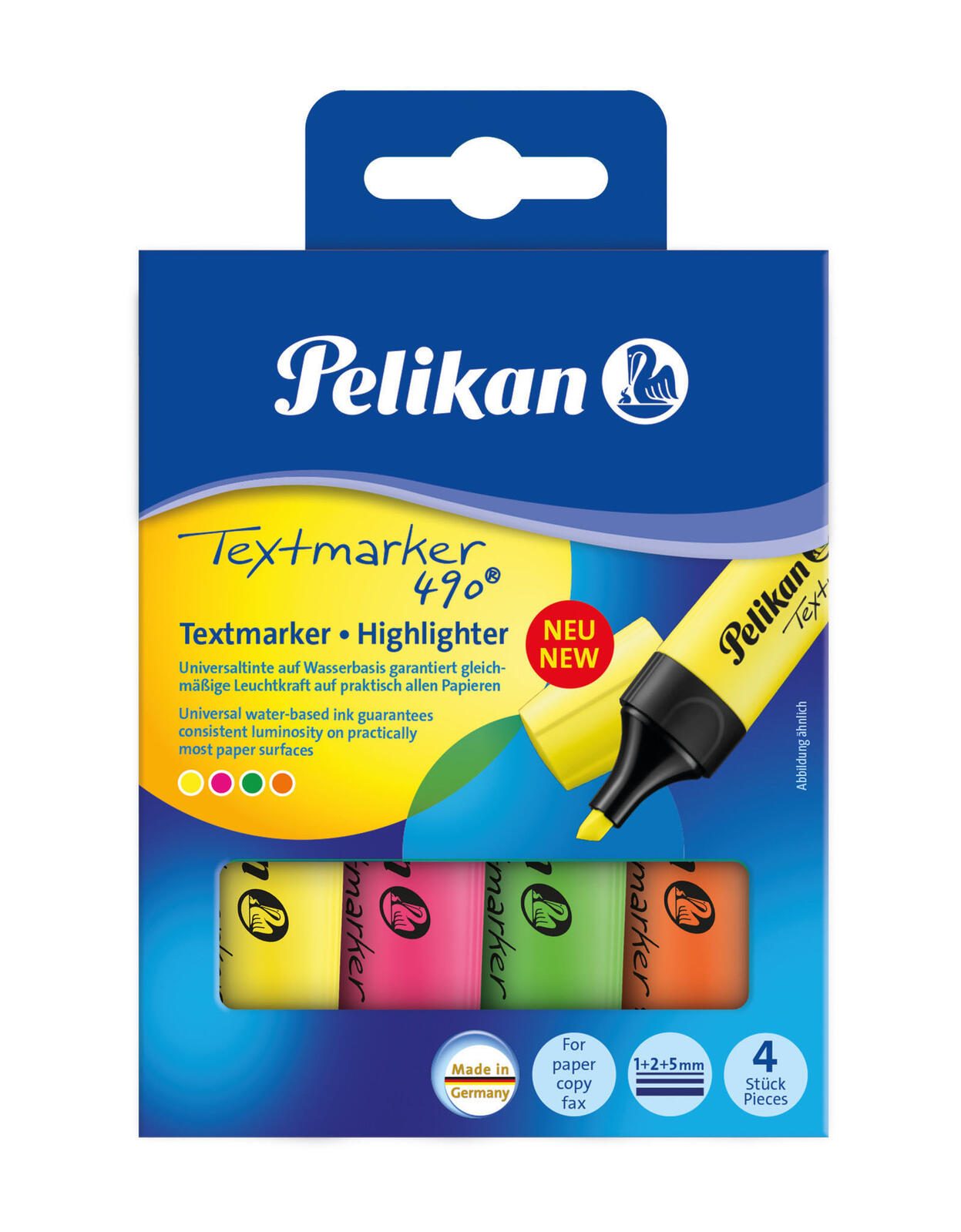 Pelikan 490 Textmarker Mehrfarbig