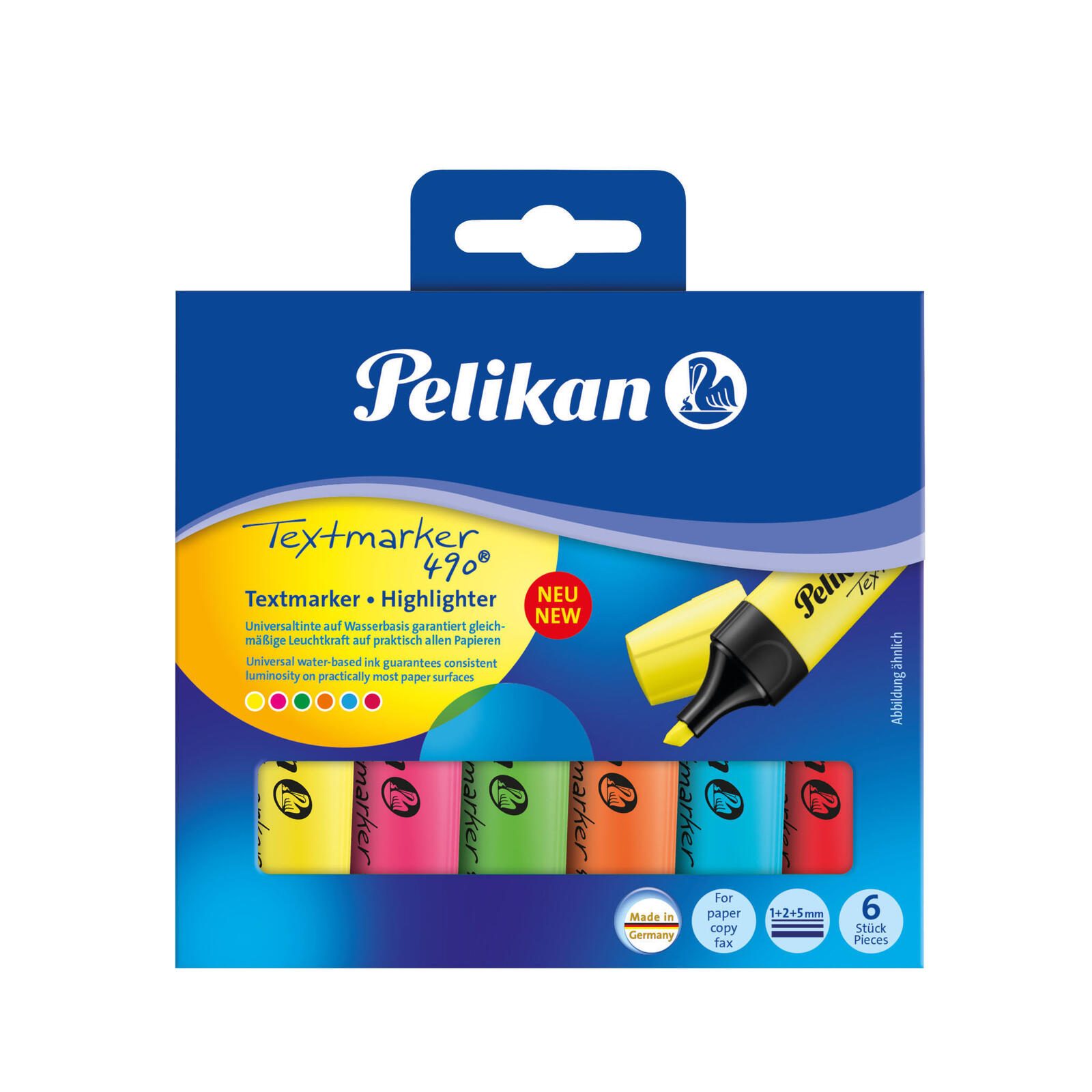 Pelikan 490 Textmarker Mehrfarbig