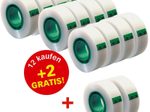 Scotch Magic™ Tape Klebefilm matt 19,0 mm x 33,0 m 12 Rollen + GRATIS 2 Rollen