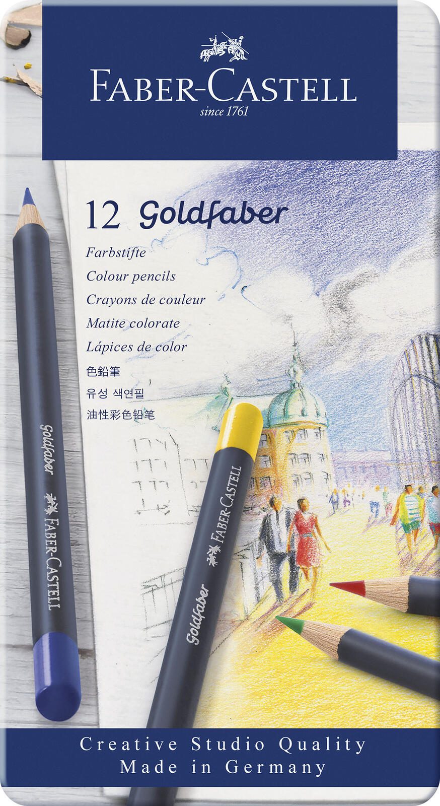 FABER-CASTELL Buntstifte Mehrfarbig