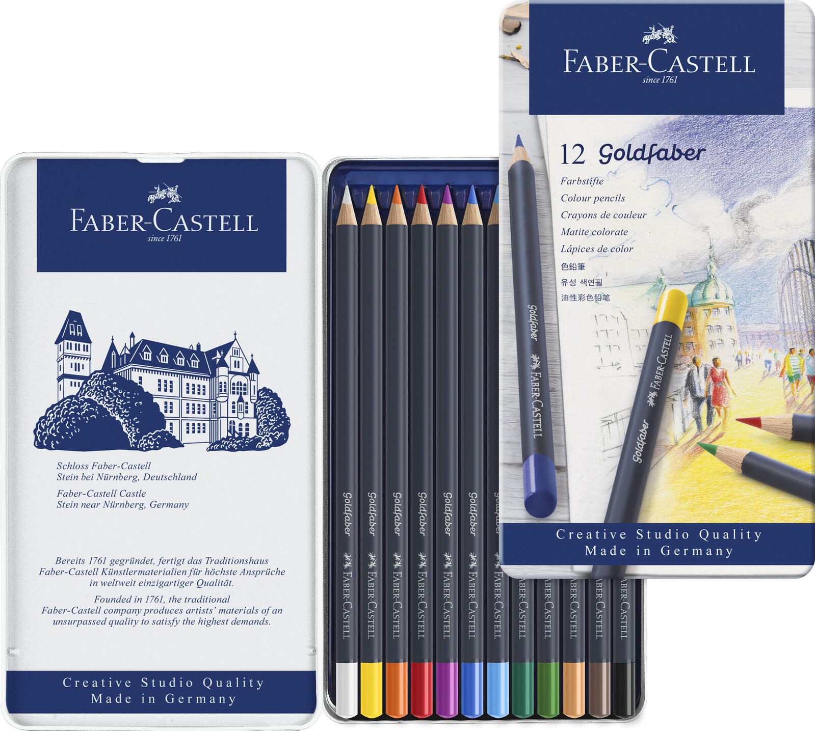 FABER-CASTELL Buntstifte Mehrfarbig