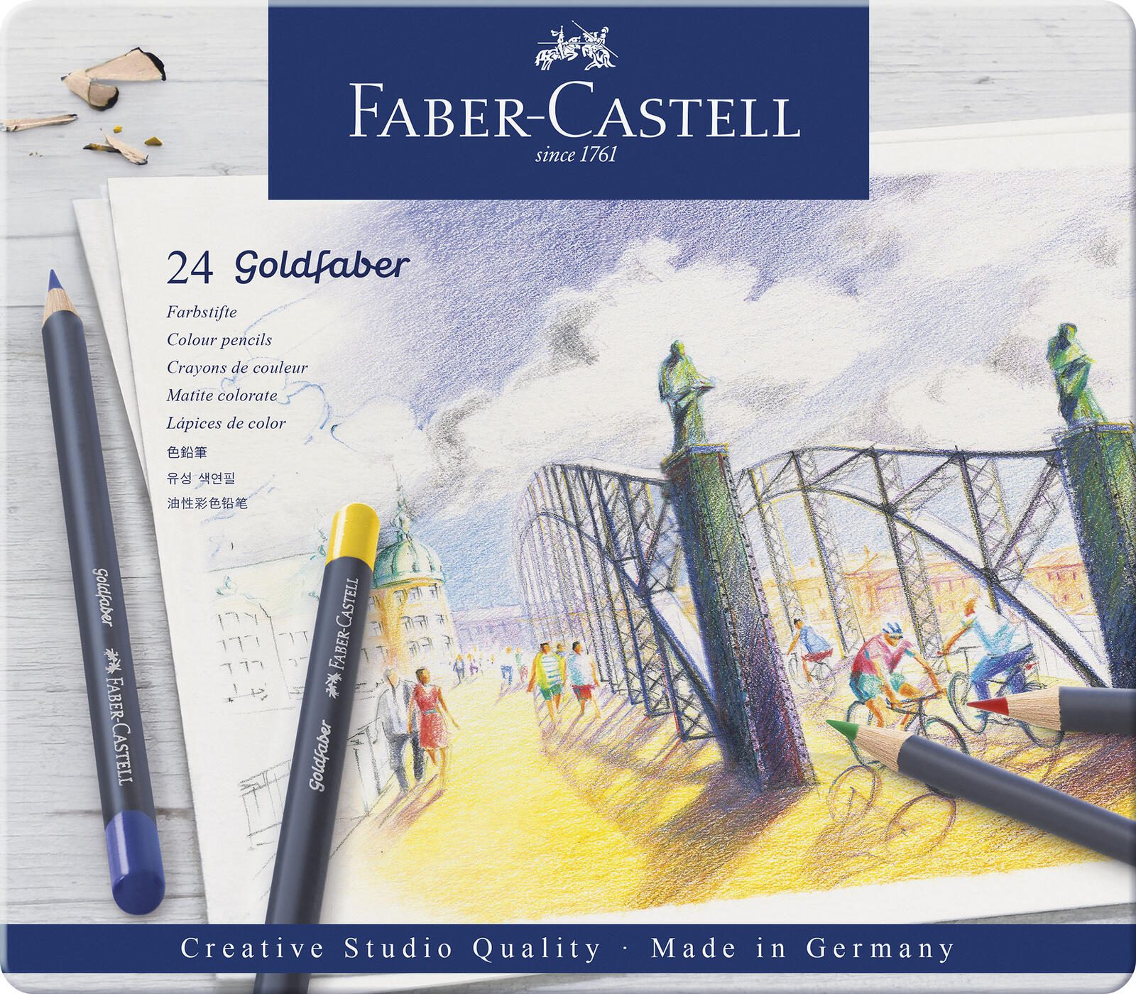FABER-CASTELL Buntstifte Mehrfarbig