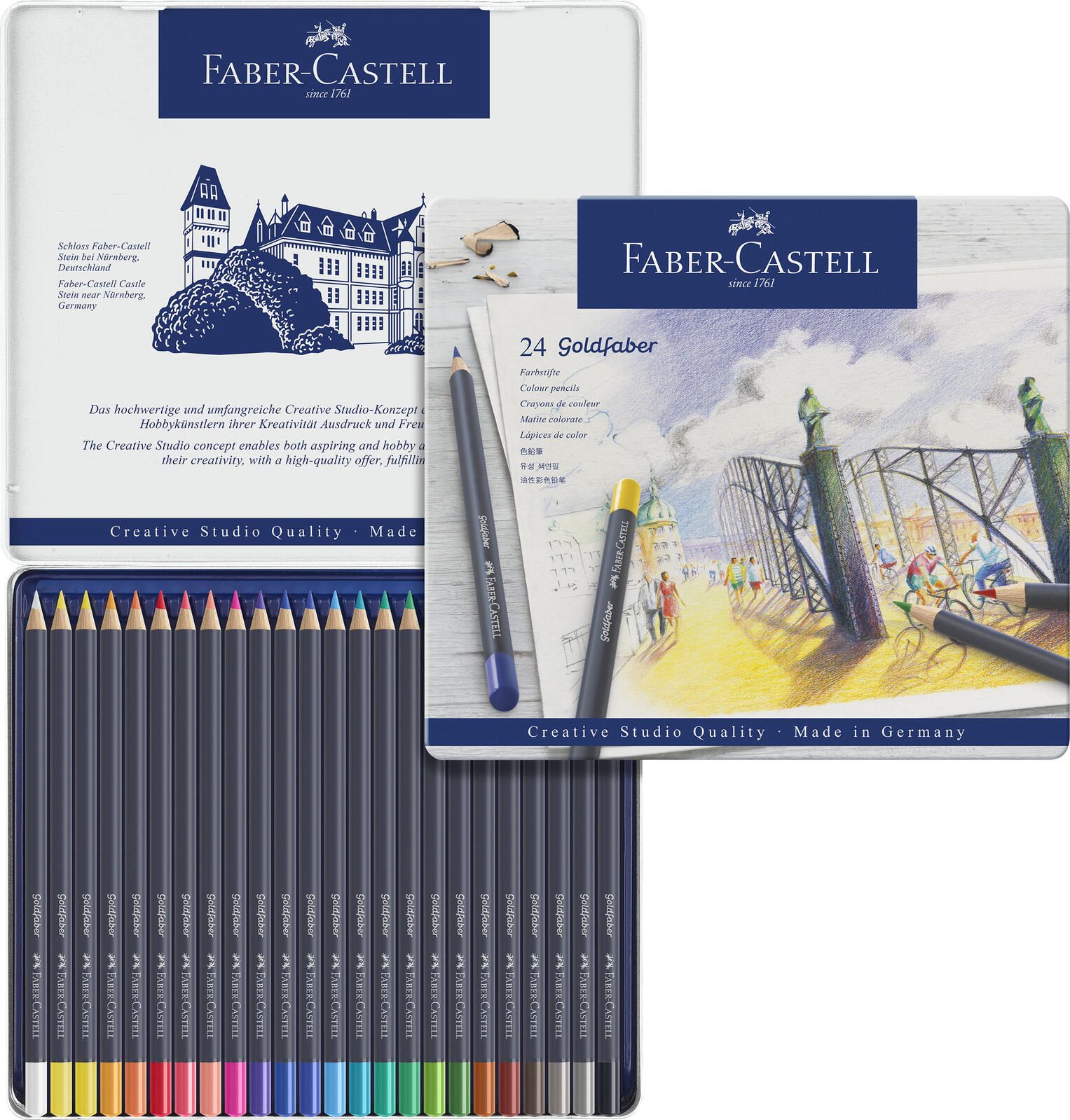 FABER-CASTELL Buntstifte Mehrfarbig