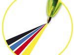 BIC® 4-Farben-Kugelschreiber 0.4 mm Mehrfarbig