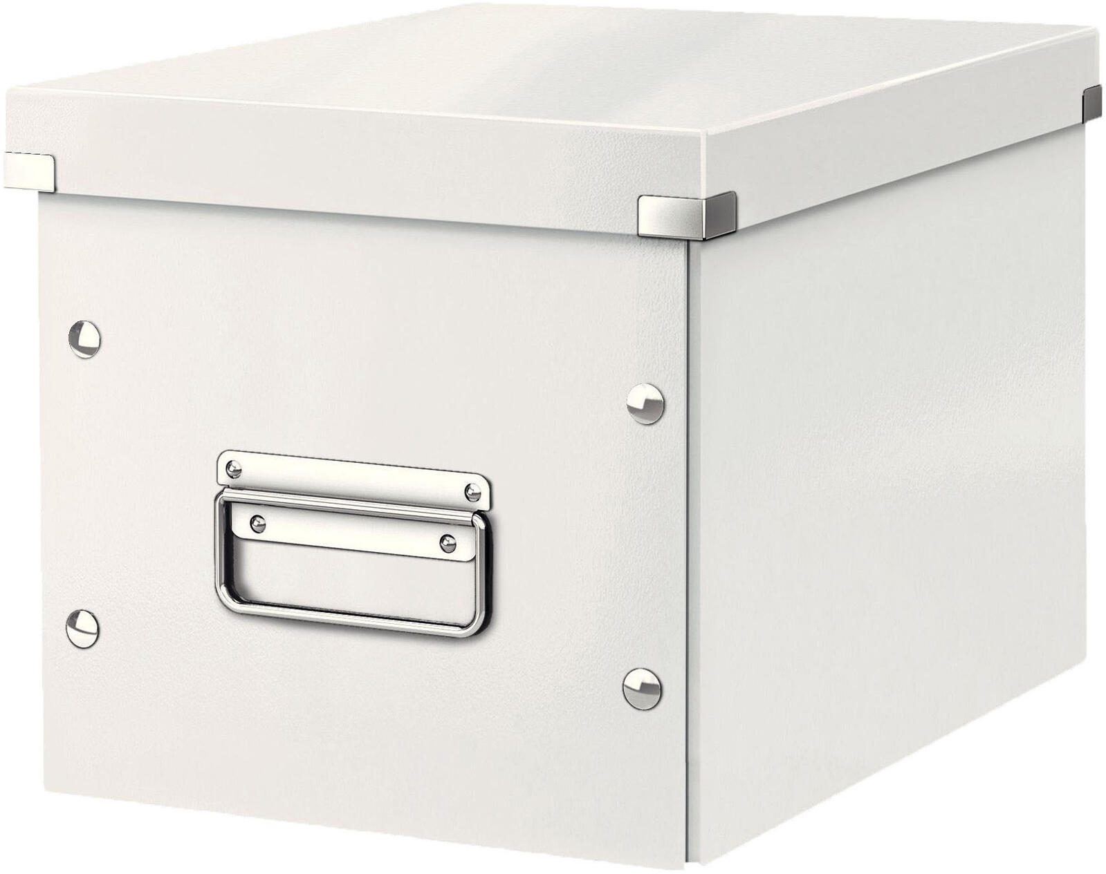 LEITZ Aufbewahrungsbox Click&Store 10,0 l - 26,0 x 26,0 x 24,0 cm weiß