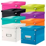 LEITZ Aufbewahrungsbox Click&Store 10,0 l - 26,0 x 26,0 x 24,0 cm weiß