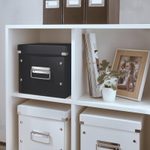 LEITZ Aufbewahrungsbox Click&Store 10,0 l - 26,0 x 26,0 x 24,0 cm schwarz
