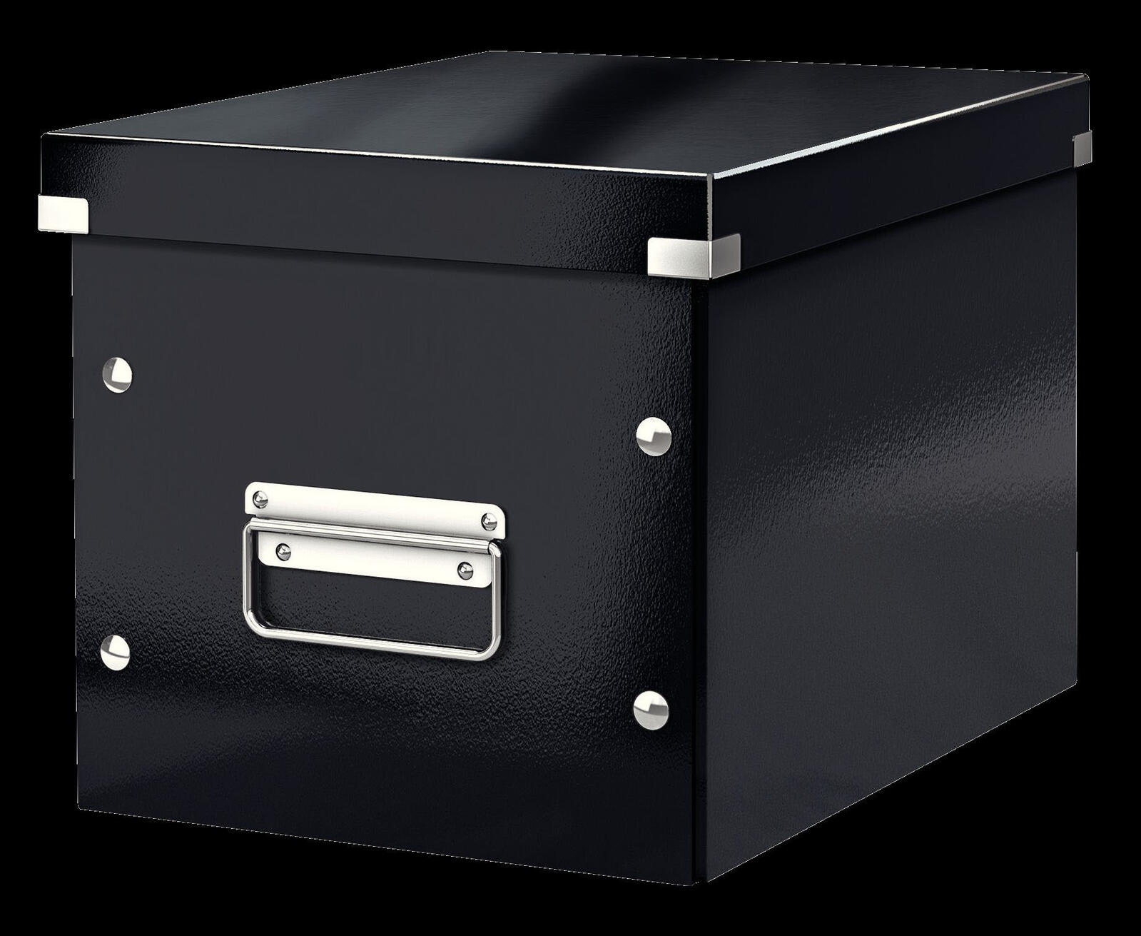 LEITZ Aufbewahrungsbox Click&Store 10,0 l - 26,0 x 26,0 x 24,0 cm schwarz