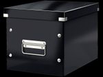 LEITZ Aufbewahrungsbox Click&Store 10,0 l - 26,0 x 26,0 x 24,0 cm schwarz