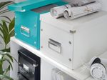 LEITZ Aufbewahrungsbox Click&Store 30,0 l - 32,0 x 36,0 x 31,0 cm eisblau