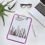 LEITZ Klemmbrett DIN A4 violett