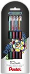 Pentel Dual Glitzer Gelschreiber 0.5 mm, Schreibfarbe: Mehrfarbig