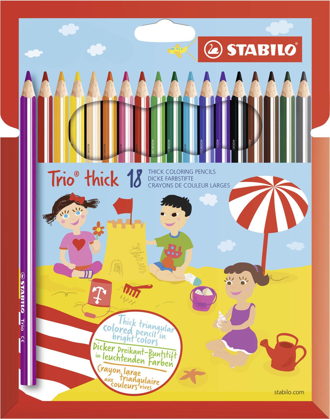 STABILO Buntstifte Mehrfarbig