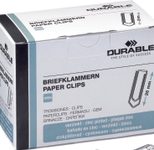 DURABLE Büroklammern Metall silber