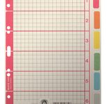 LEITZ Ordnerregister Vollformat 1-6 DIN A4