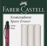 FABER-CASTELL Radiergummis für Bleistifte weiß
