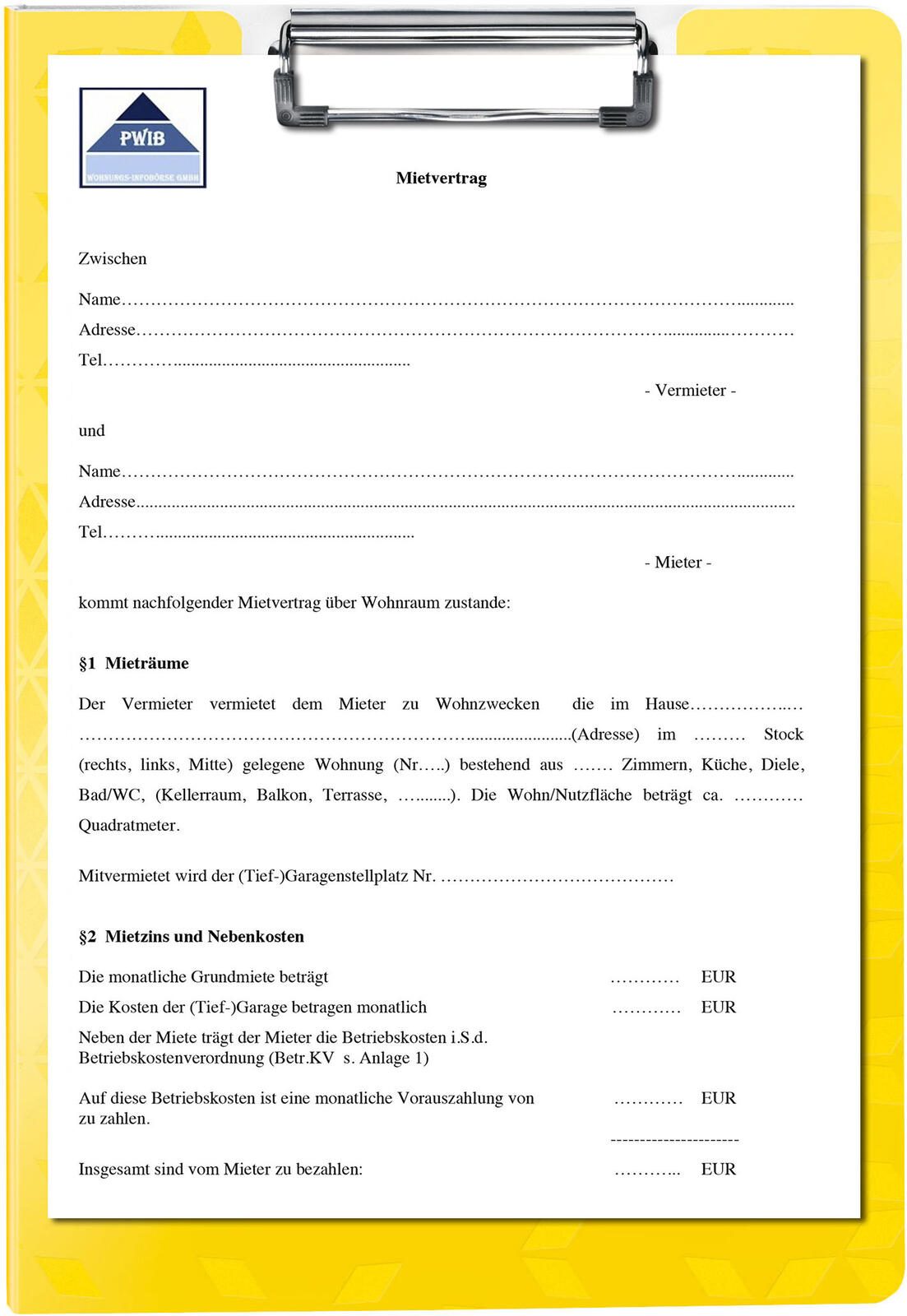 LEITZ Klemmbrettmappe DIN A4 gelb