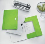 LEITZ Eckspanner WOW DIN A4 grün