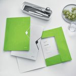 LEITZ Eckspanner WOW DIN A4 grün