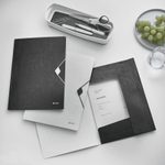 LEITZ Eckspanner WOW DIN A4 schwarz