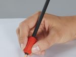 KUM Schreiblernhilfe Sattler Grip A7 R rot