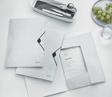 LEITZ Eckspanner WOW DIN A4 weiß