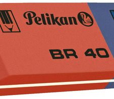 Pelikan Radiergummi rot/blau