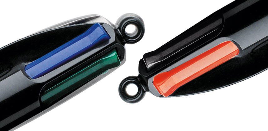 BIC® 4-Farben-Kugelschreiber 0.4 mm Mehrfarbig
