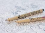Sakura Pigma Micron Fineliner-Set 0.2 + 0.25 + 0.3 + 0.35 + 0.45 + 0.5 mm Schwarz