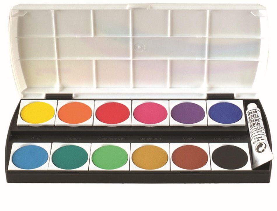 Geha Wasserfarbkasten 12 Farben