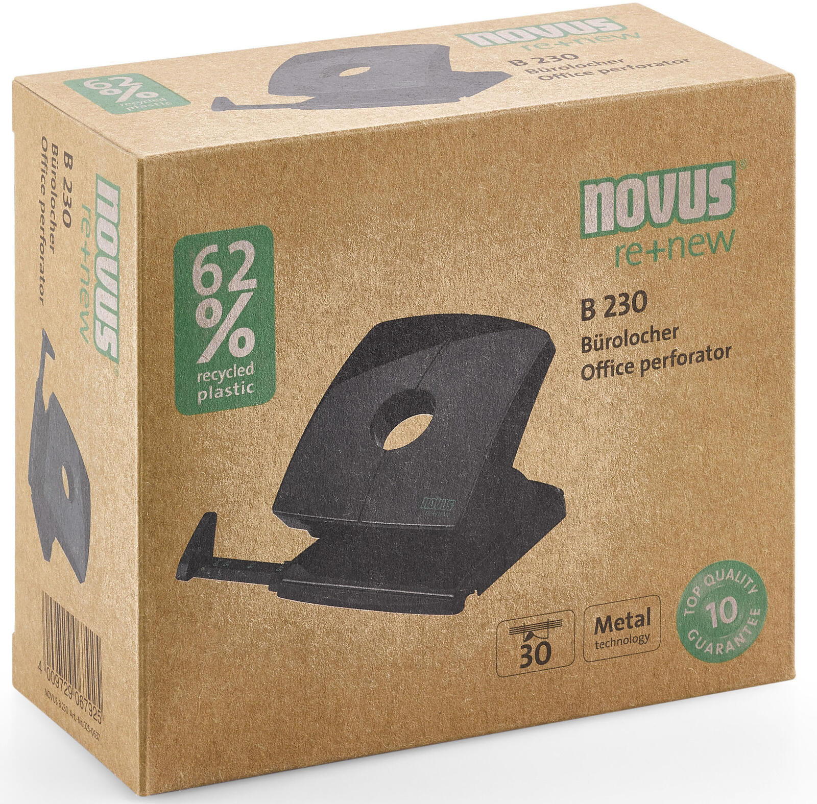 novus Locher B230 schwarz