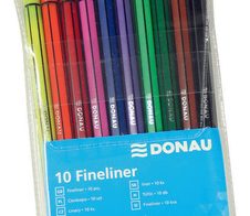 DONAU Fineliner 0.4 mm Mehrfarbig