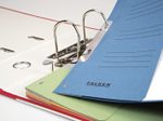 FALKEN Einhakhefter DIN A4 kaufmännische Heftung grün