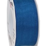 PRÄSENT Geschenkbänder 40 mm x 25 m royalblau
