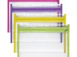 VELOFLEX Reißverschlussbeutel A4 transparent