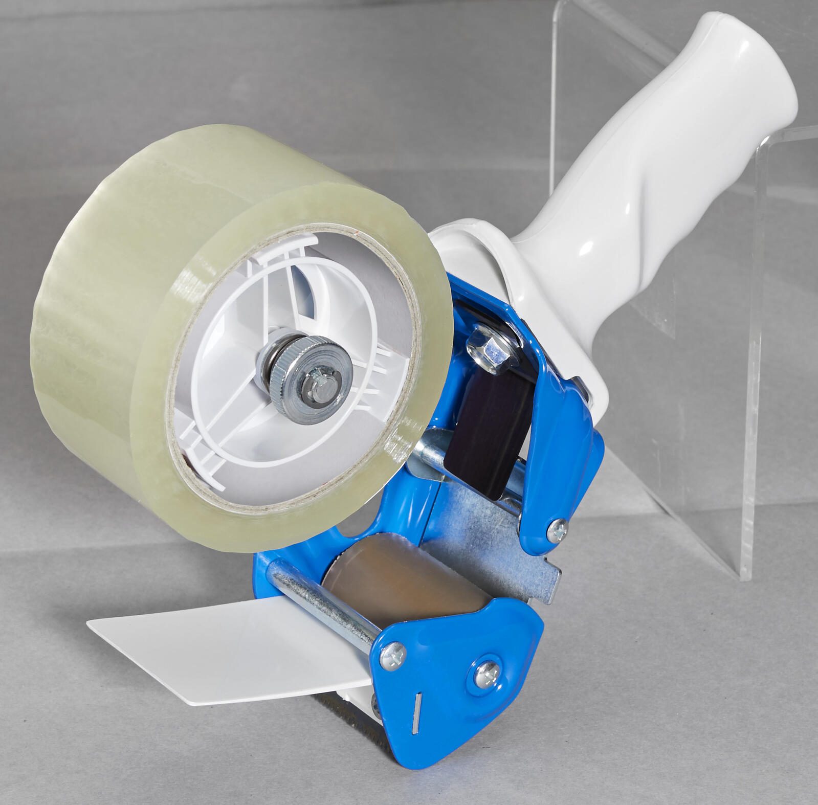 WBV Packbandabroller blau/weiß