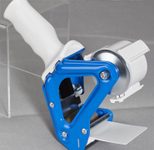 WBV Packbandabroller blau/weiß